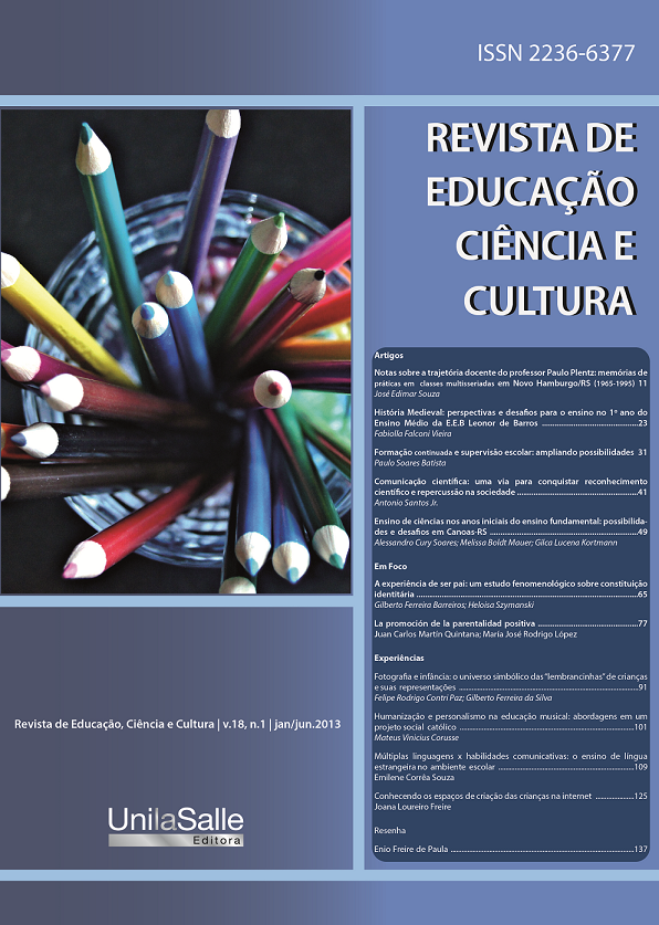 REPRESENTAÇÕES SOBRE O PROCESSO DE ENSINO  - PUC-SP